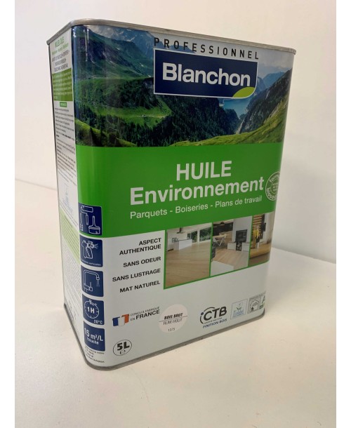 Huile Environnement 5 litres Blanchon