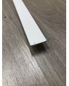 Chant plat PVC blanc 2 x 30 de 2.60 m