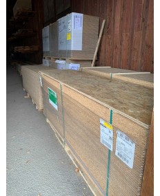 Dalles OSB3 2500 x 675 x 12 mm rainure-languette. la dalle de 1.69 m2