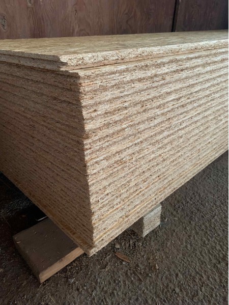 Dalles OSB3 2500 x 675 x 22 mm rainure-languette. la dalle de 1.69 m2