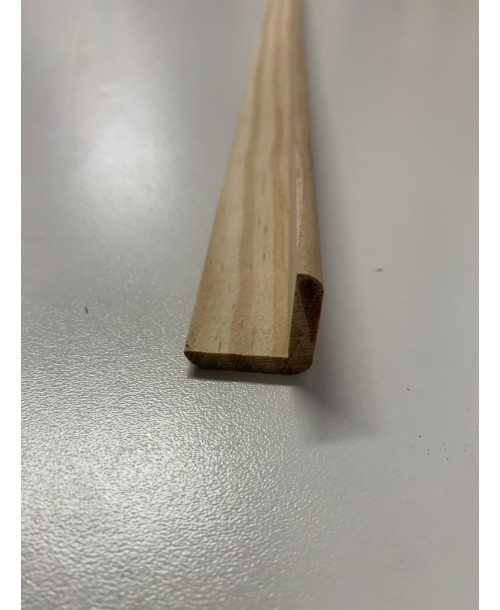 Baguette d'angle Pin 33 x 33 de 2.40 m