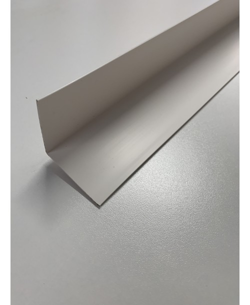 Baguette d'angle PVC 60 x 60 de 2.60 m blanche