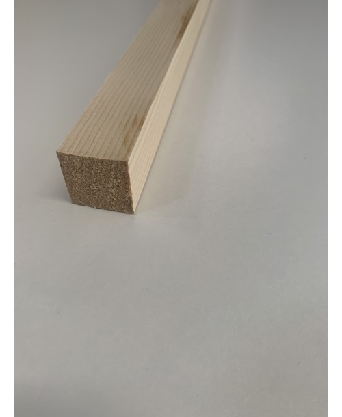 Carrelet nord blanc 27.5 x 27.5 mm de 2.40 m