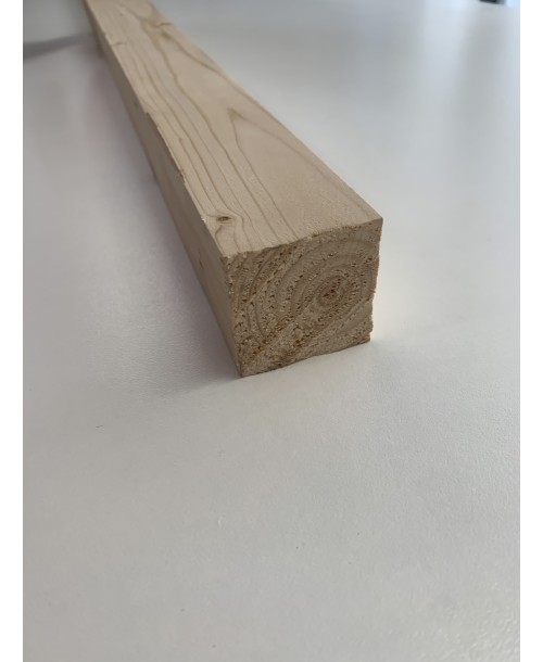 Carrelet nord blanc 43 x 43 mm de 2.40 m