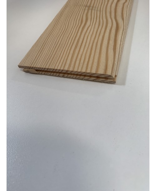 Plinthe Pin 9 x 97 mm sans nœuds de 2.00 m
