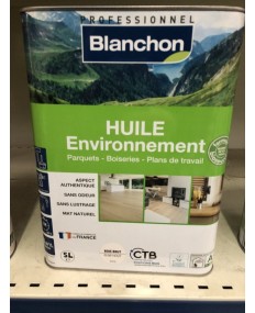 Huile Environnement 5 litres Blanchon