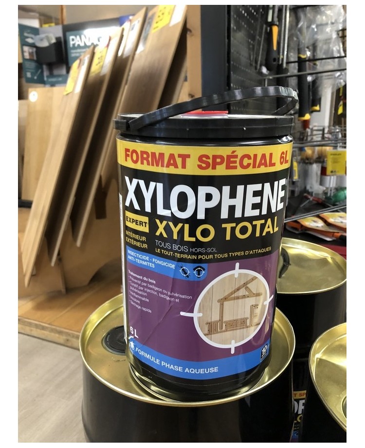 Xylophène Xylo Total Expert Format 6 litres - Protection de bois