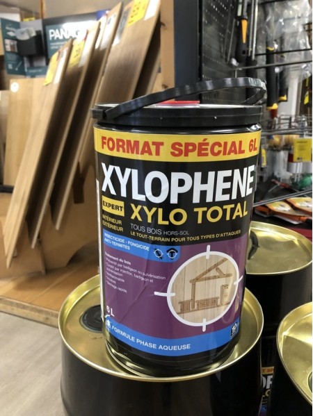Xylophène Xylo Total Expert Format 6 litres - Protection de bois