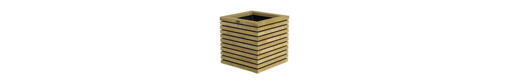 Bordures, traverses, jardinieres, tables